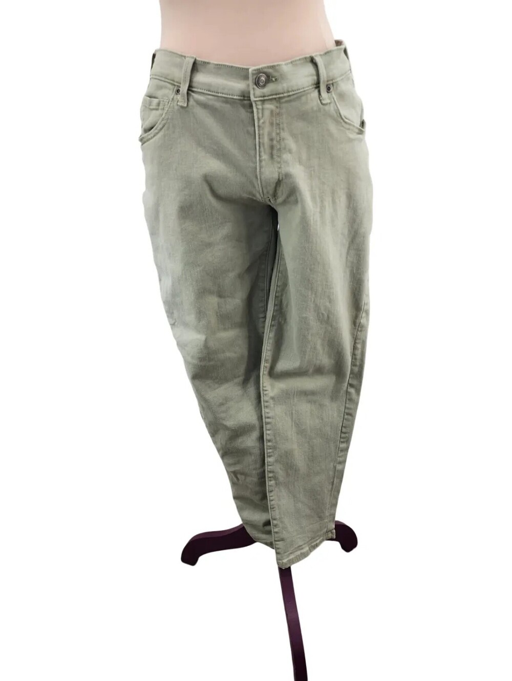 Sonoma Goods For Life Sage Green Girlfriend Jeans 8